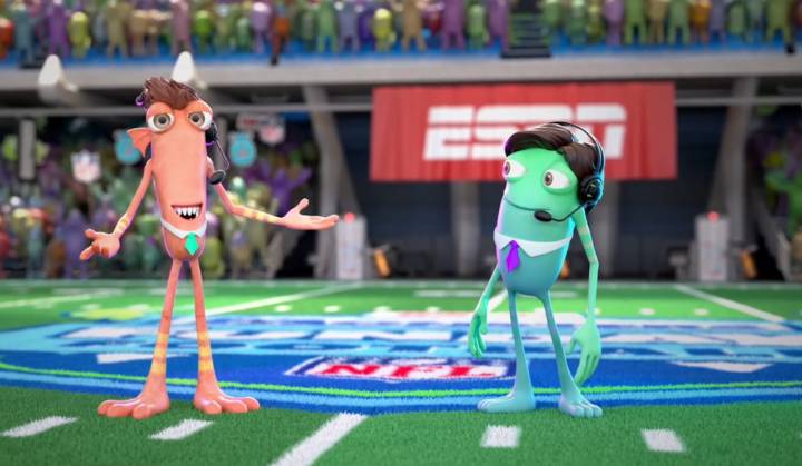 Where to watch the Monsters, Inc. ‘Monsters Funday Football’ broadcast for free tonight