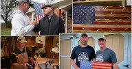 Greg surprises father who honors fallen son by helping veterans heal through woodworking