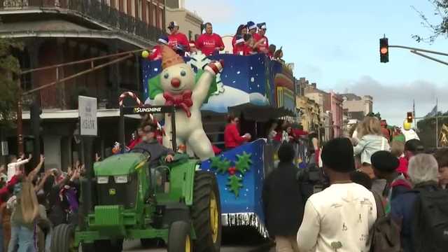 Here are the best moments from the Manning Family Children's Holiday parade