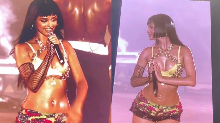 Tyla Turns ‘Desi Queen’ In Mumbai; Wears Bindi, ‘Mumbai’ Hair Art At India Concert