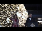 Happening Now: Trump, First Lady Participate In National Christmas Tree Lighting