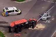 Woman Killed in Freak Accident After Pole Came Crashing Down on Car