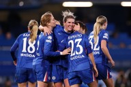 Chelsea hit Roma for six but Manchester United slump to Lyon defeat on mixed WCL night for English teams