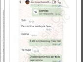 El jefe de gabinete de Mazón a Pradas durante lo peor de la dana: “Salo, de confinar nada por favor. Calma”