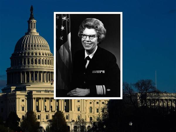 Congressmen am to honor Ohioan, Navy’s first female admiral