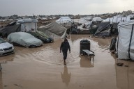 Las inundaciones en Gaza, en imágenes