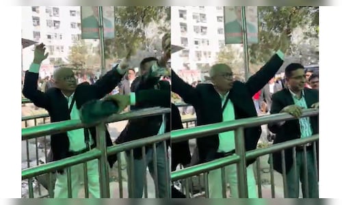 Lawyer who hurled shoe at ex-CJI BR Gavai attacked with slippers at Delhi court