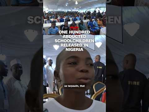 One hundred abducted schoolchildren released in Nigeria