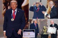 President Trump honored as 'very first winner' of FIFA Peace Prize at World Cup 2026 draw in DC
