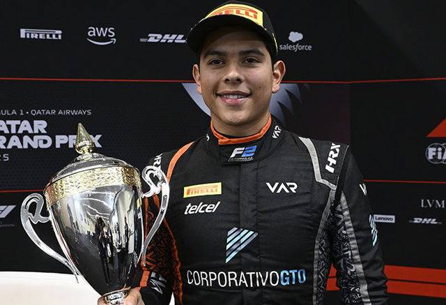 Podio para Villagómez y cuarto lugar para Montoya en el sprint de la F2 en Lusail