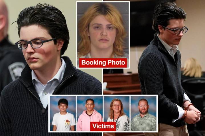 Georgia high school shooter Colt Gray shows off drastically different appearance at court hearing