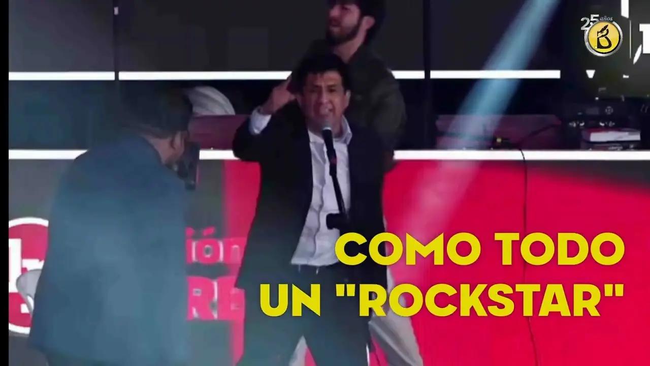 Juez Carhuancho canta rock de protesta por los jóvenes del Perú (VIDEO)