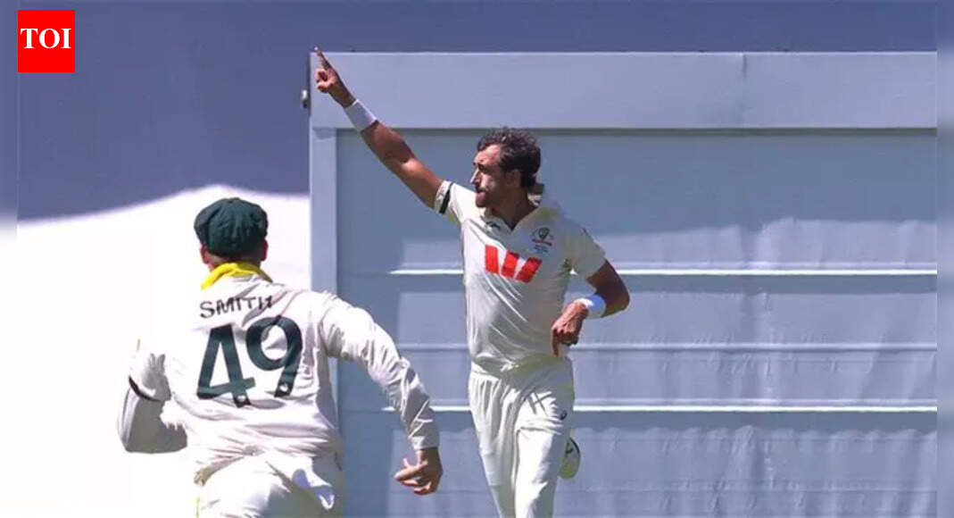 England 28/2 in 5.5 Overs | AUS vs ENG Live Score, 2nd Ashes Test Day 1: Mitchell Starc on fire, dismisses Ben Duckett, Ollie Pope early at Gabba - The Times of India