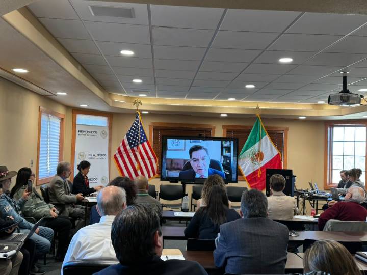 Diputado Octavio Borunda participa en la 92ª Reunión del Comité Binacional de la Cuenca Atmosférica Paso del Norte