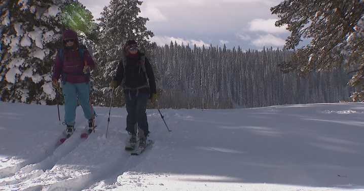 Winter finally arrives in Colorado's high country