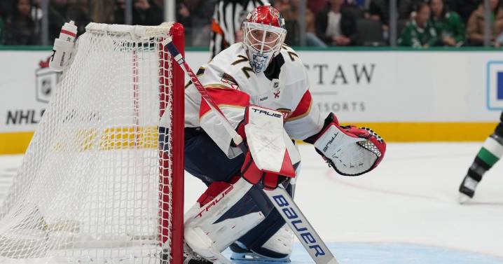 Sergei Bobrovsky shuts out Stars as Panthers roll to 4