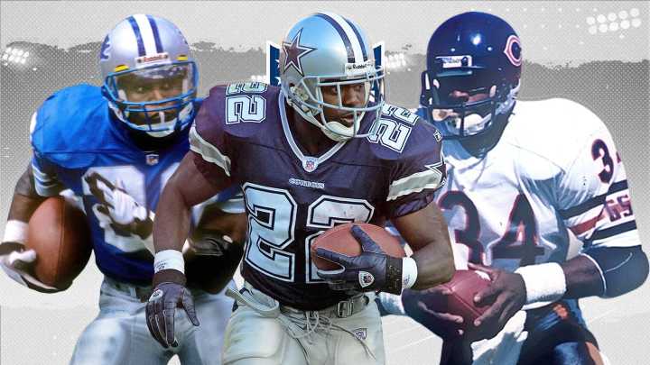 Ranking the greatest running backs in NFL history - Barry Sanders, Walter Payton and 'Tyler Rose'