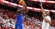 Kansas' Melvin Council Jr. had struggled outside. Then came 9 3-pointers in an OT win at NC State