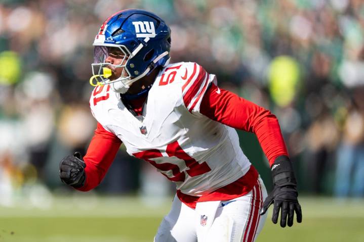 Giants bench Abdul Carter for second time in three weeks due to latest infraction