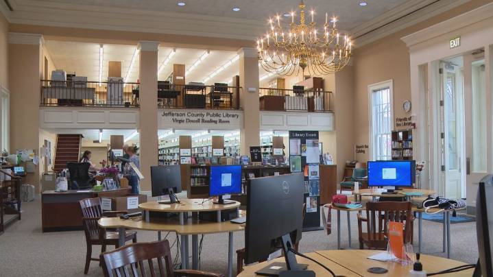 Southern Indiana library celebrates federal funding return