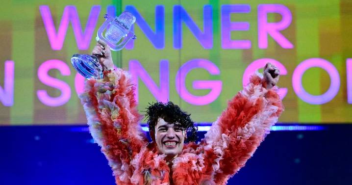 Eurovision winner Nemo hands back trophy as contest surrounded by controversy
