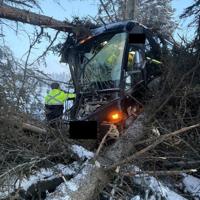 Bus carrying junior hockey team crashes in northern Alberta, two sent to hospital