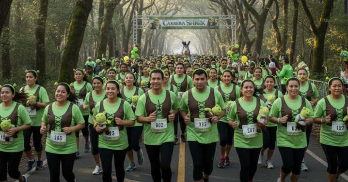Carrera de Shrek 2026 en CDMX: fecha, costos, ruta e inscripciones