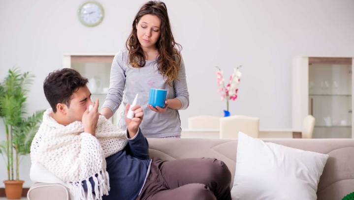 Sick Husband Taken Care Of By Sicker Wife
