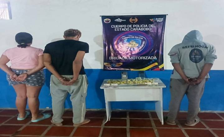 Desarticulada banda delictiva “Los Dealer de Panecito” en Güigüe