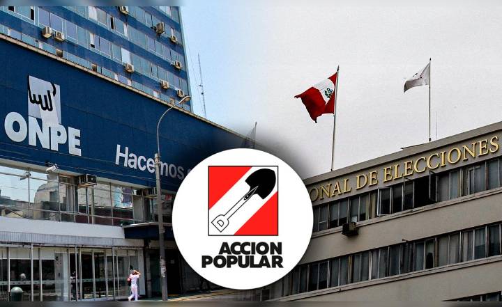 Discrepancias entre ONPE y JNE por elecciones internas en Acción Popular