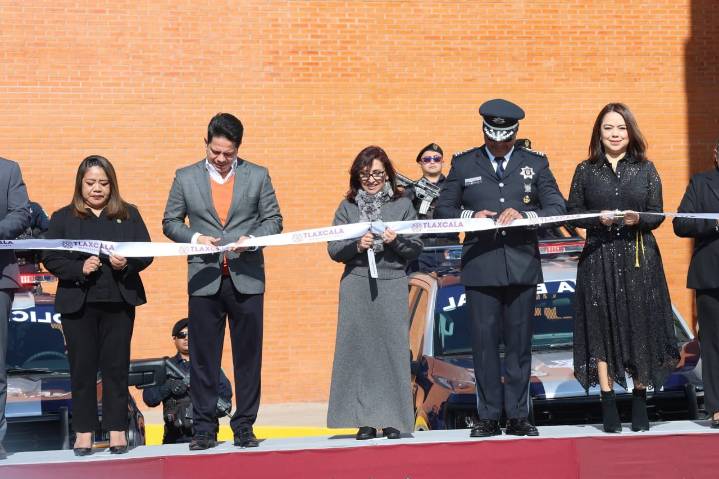 “Cumplimos con cuidar la paz de Tlaxcala”: Cuéllar; inaugura instalaciones de la SSC y de la Academia de Formación Policial