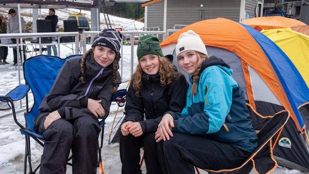 Skiing has an 'in tents' start to the season at B.C.'s Revelstoke Mountain Resort