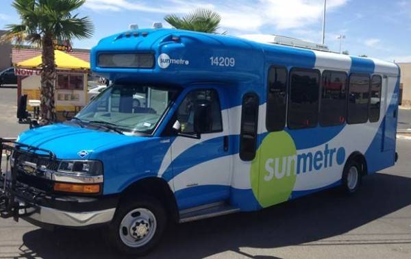 Sun Metro recibe casi $2 millones para modernizar flota de vans