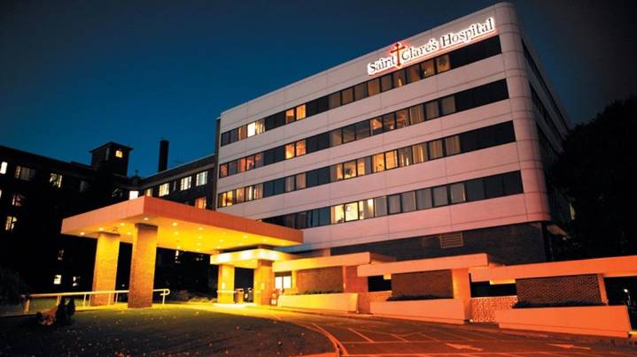 Pedestrian struck by vehicle outside Denville hospital dies