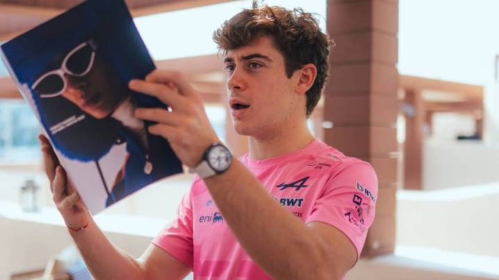 El curioso regalo de Navidad de Franco Colapinto para otro piloto de la Fórmula 1 que despertó risas en redes
