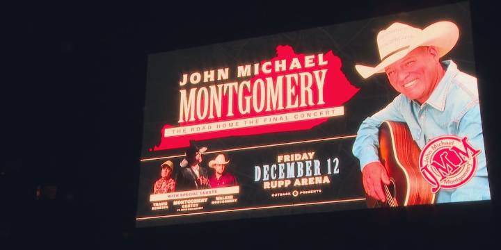 John Michael Montgomery ends career with final concert at Rupp Arena