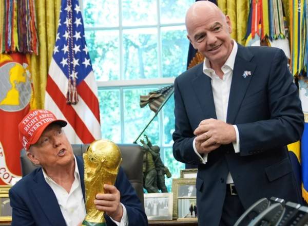 El 'bromance' entre Trump e Infantino