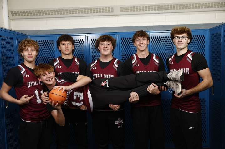 Central Square boys basketball escapes with OT win vs. Mexico thanks to sophomore’s leadership