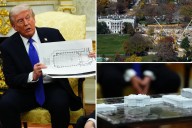 Trump rips 'nasty' Kaitlan Collins and touts 'beautiful' White House ballroom