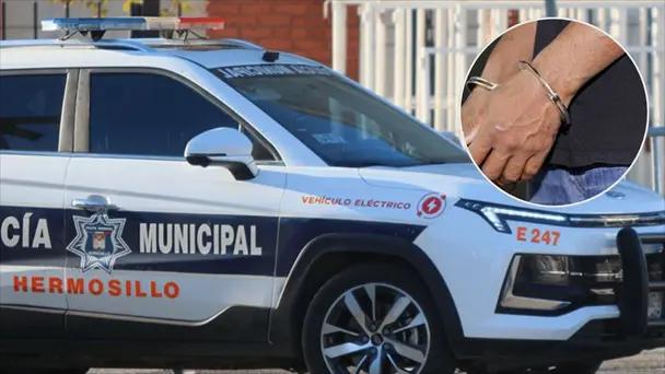 Detienen a sujeto por allanamiento en Hermosillo