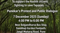 Pune Activists To Stage Solidarity Protest On Dec 7 Against Tapovan Tree Felling For Nashik Kumbh