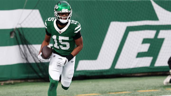 What Jets’ Adonai Mitchell had been ‘waiting his whole life’ to do, and it’s not scoring 1st NFL TD