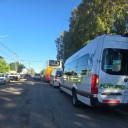 Centenario: realizaron controles de alcoholemia a colectivos escolares