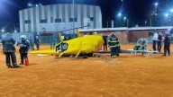 Cayó un helicóptero sobre una cancha de tenis en Palermo
