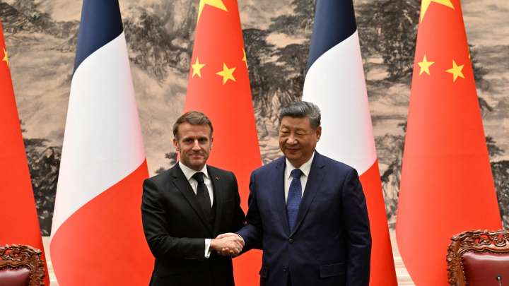 Macron Insta a Xi a Trabajar Más por Fin de Guerra en Ucrania; China Espera Acuerdo Justo