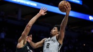 Spurs guard Dylan Harper celebrates San Antonio’s depth after win over Magic