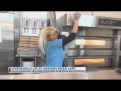 Pizza shop back up and running after influencer's gift