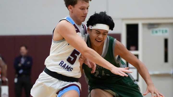 The Riverview Rams hosted the Venice Indians in boys basketball