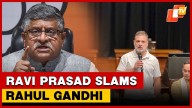 Ravi Shankar Prasad Targets Rahul Gandhi, Defends SIR & Election Commission