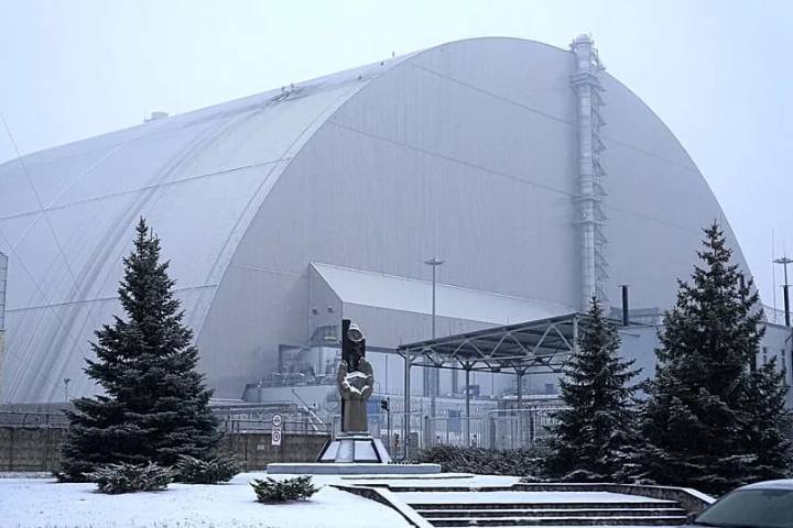 Radiation shield protecting Chernobyl nuclear power plant no longer blocks radiation, IAEA says